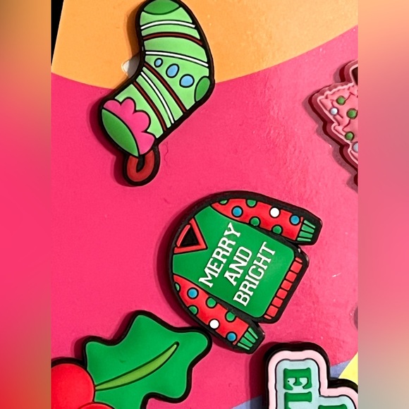 NWT Christmas Crocs Jibbitz Charms 10 Pieces - Picture 3 of 5